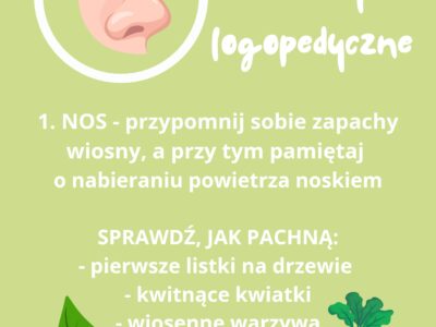 Wiosenne zabawy logopedyczne